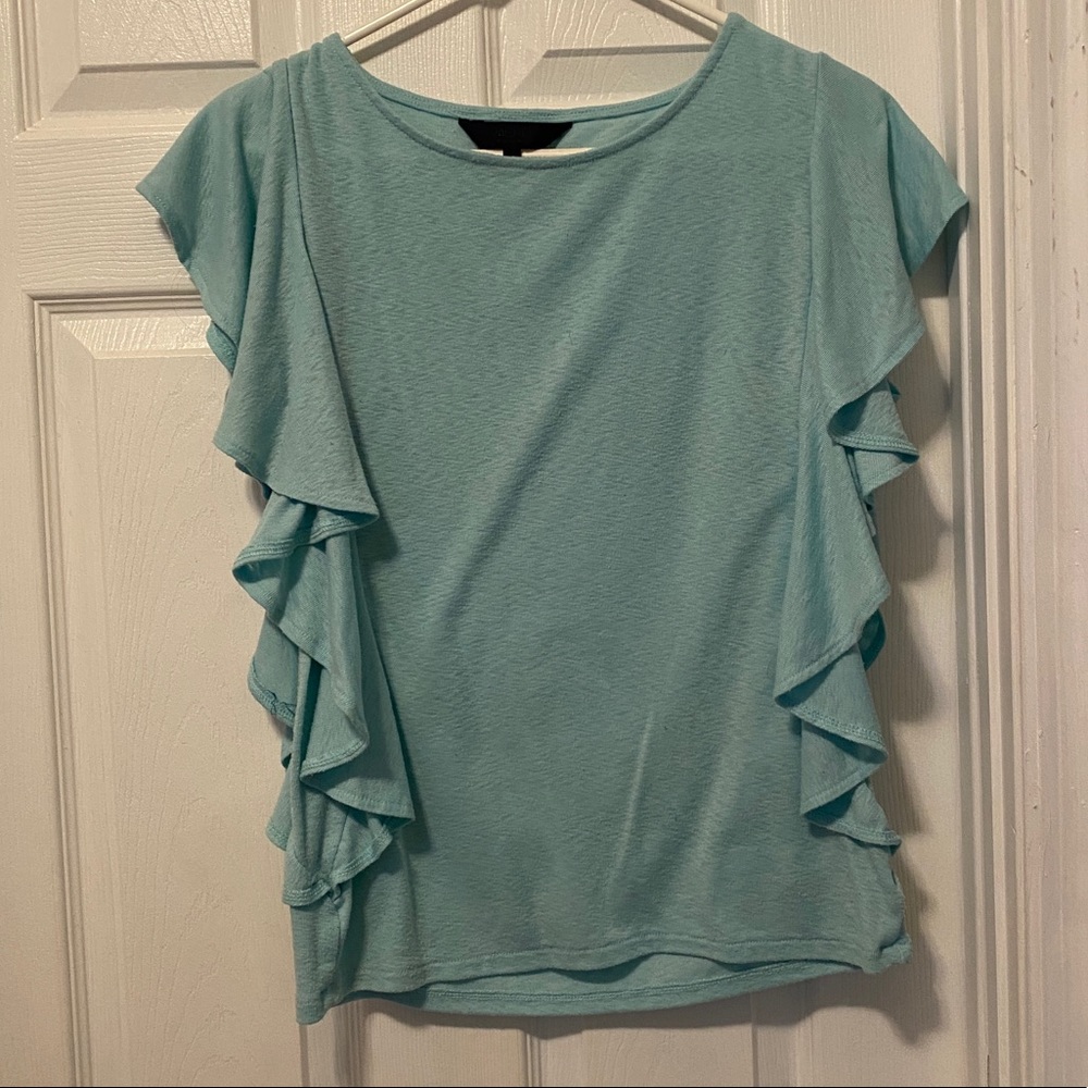 Ruffled blouse
